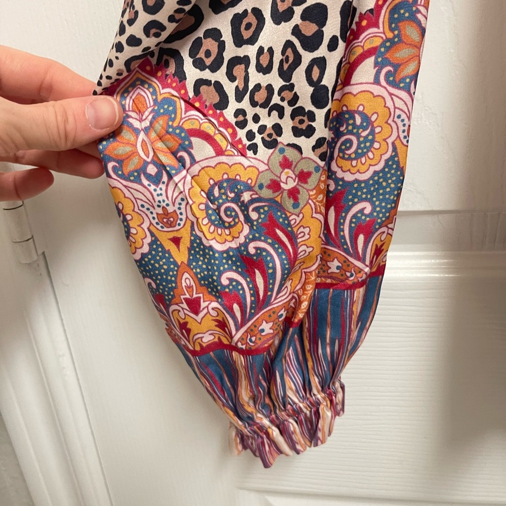 Hale Bob Pattern Blouse - image 3